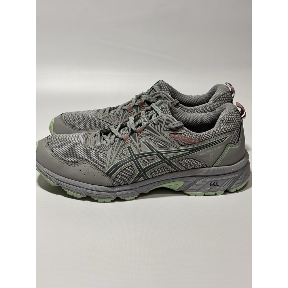 Asics‎ Running Shoes Womens 11 Grey Gel-Venture 8 Trail Sneakers 1012B230 Mesh - Picture 4 of 11